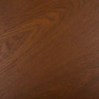 Tavolino da caffè rotondo in legno di pino