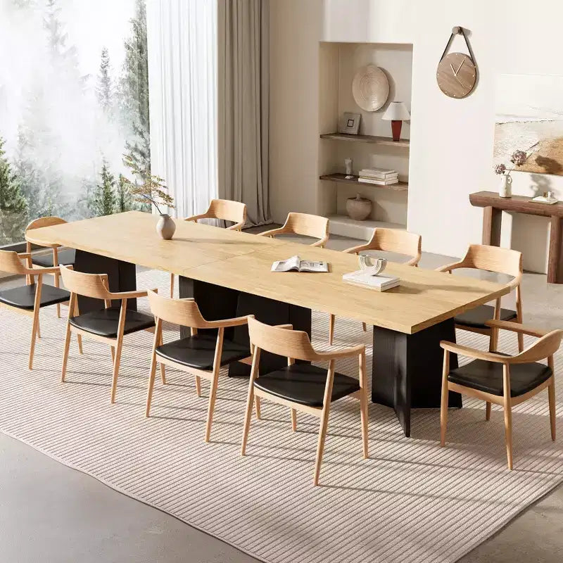 Tavolo da pranzo rettangolare da 160 cm per 6-8 persone