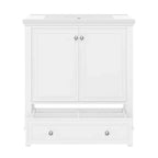 Mobile Bagno da 75 cm con Lavabo e Armadietto Contenitore
