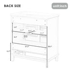 Mobile Bagno da 75 cm con Lavabo e Armadietto Contenitore