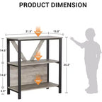 Scaffale Industriale con Luci a LED