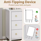 Cassettiera da 94-114 cm con 4/5 cassetti per camera da letto – Comò con contenitore per vestiti per armadio e corridoio