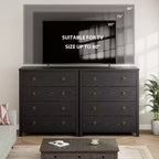 Cassettiera da 94-114 cm con 4/5 cassetti per camera da letto – Comò con contenitore per vestiti per armadio e corridoio